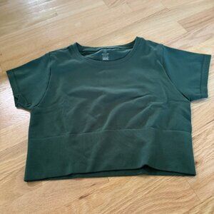 Aerie OFFLINE Sidewalk Seamless Cropped T-Shirt